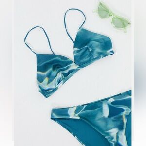 Weekday Ava Water Print Bikini​​